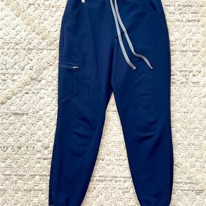 Figs high-waisted Zamora joggers (navy)